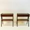 Teak and Glass Night Tables, 1960, Set of 2, Image 7