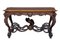 Antique Carved Mahogany Center Table, Image 6