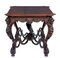 Antique Carved Mahogany Center Table, Image 9