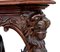 Antique Carved Mahogany Center Table, Image 5