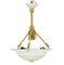 Art Deco Alabaster Pendant Light, 1930s, Image 1