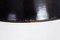 Lampada da soffitto smaltata nera di Lux, anni '50, Immagine 3