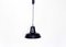 Black Enamel Ceiling Lamp from Lux, 1950s, Image 2