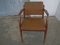 Italian Beech and Textile Lounge Chairs, 1970s, Set of 8, Image 5