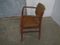 Italienischer Sessel aus Buchenholz & Stoff, 1970er, 8er Set 2