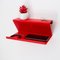 Red Vinco Wall Shelf by Mendes Macedo for Galula 4