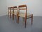 Scandinavian Modern Danish Teak Dining Chairs, 1960s, Set of 4 14