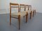 Scandinavian Modern Danish Teak Dining Chairs, 1960s, Set of 4 1