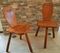 Mid-Century French Wood Dining Chairs, 1950s, Set of 2 14
