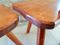Mid-Century French Wood Dining Chairs, 1950s, Set of 2, Image 10