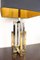 Vintage French Brass Table Lamp, 1970s, Image 4