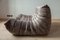 Elephant Grey Velvet Togo 2-Seat Sofa by Michel Ducaroy for Ligne Roset, Image 5