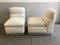 Italian Modern Aluminum and Fabric Chairs, 1970s, Set of 2, Image 3