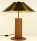 German Brass and Stainless Steel Table Lamp by Peter Preller for Tecta, 1980s, Image 1