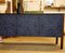 Dark Blue Four-Door Loop Sideboard by Nell Beale for Coucou Manou, Image 2