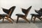 Model 33 Lounge Chairs by Carl Edward Matthes, 1950s, Set of 4, Image 2