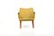 Mid-Century Danish Fabric and Teak Lounge Chair, 1950s, Image 6