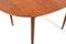 Danish Extendable Teak Dining Table, 1950s, Image 9