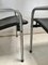 Set of Industrial Chrome and Skai Lounge Chairs by Just meijer for Kembo, 1970s 4