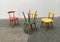 Children's Table & Chairs Set by Karla Drabsch for Kleid & Raum, 1950s, Set of 5 4
