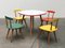 Children's Table & Chairs Set by Karla Drabsch for Kleid & Raum, 1950s, Set of 5 34