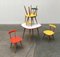 Children's Table & Chairs Set by Karla Drabsch for Kleid & Raum, 1950s, Set of 5, Image 26