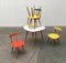 Tavolo da bambino e sedie di Karla Drabsch per Kleid & Raum, anni '50, set di 5, Immagine 26