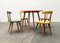 Kinder Tisch & Stühle Set von Karla Drabsch für Kleid & Raum, 1950er, 5er Set 28