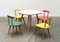 Juego de mesa y sillas infantiles de Karla Drabsch para Kleid & Raum, años 50. Juego de 5, Imagen 1