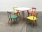 Juego de mesa y sillas infantiles de Karla Drabsch para Kleid & Raum, años 50. Juego de 5, Imagen 12