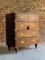 Antique Anglo Indian Military Teak Chest of Drawers, 1850s 4