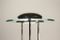 Chrome-Plated and Tempered Glass Table Lamp, 1980s, Image 2