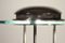 Chrome-Plated and Tempered Glass Table Lamp, 1980s, Image 8