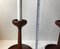 Scandinavian Modern Teak Candleholders, 1960s, Set of 2 11