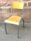 Mid-Century Industrial 510 Oak Dining Chairs from Mullca, 1960s, Set of 15 1