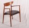 Poltrona nr. 59 in pelle e teak di Harry Østergaard per Randers Møbelfabrik, Scandinavia, anni '60, Immagine 9