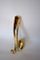Art Deco Brass Coat Hooks by Josef Hoffmann, 1930s, Set of 4, Image 6