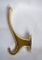 Art Deco Brass Coat Hooks by Josef Hoffmann, 1930s, Set of 4, Image 5