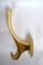 Art Deco Brass Coat Hooks by Josef Hoffmann, 1930s, Set of 4 3