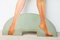 Mid-Century Plywood and Paper Ambre Solaire Pinup Girl Sign, 1950s 10