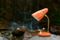 Lámpara de mesa Arancino italiana Mid-Century de hierro, años 50, Imagen 1