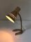 Mid-Century French Aluminum and Brass Table Lamp, 1960s, Image 3