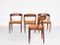 Danish Dining Chairs by Johannes Andersen for Uldum Møbelfabrik, 1960s, Set of 4, Image 5