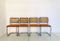 Esszimmerstühle aus Stahl und Öko-Leder von Marcel Breuer, 1950er, Set of 4 10
