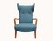 Mid-Century German Lounge Chair, 1950s, Image 1