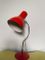 Lampe de Bureau Vintage Rouge par Josef Hurka pour Napako, 1960s 9