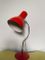 Vintage Red Table Lamp by Josef Hurka for Napako, 1960s 9