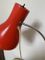 Vintage Red Table Lamp by Josef Hurka for Napako, 1960s 4