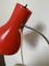 Vintage Red Table Lamp by Josef Hurka for Napako, 1960s, Image 4