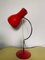 Vintage Red Table Lamp by Josef Hurka for Napako, 1960s 13